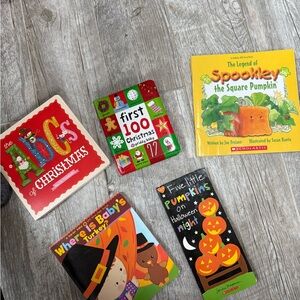 Kids Holiday Book Set